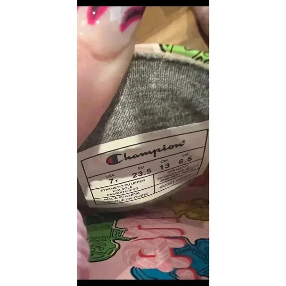 CHAMPION candyland slides size toddler 7 - Picture 8 of 8